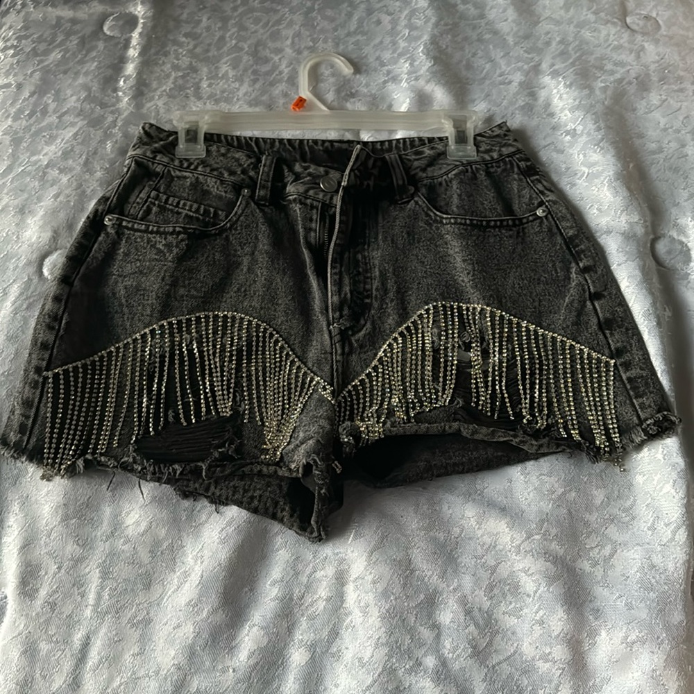 Blinged shorts